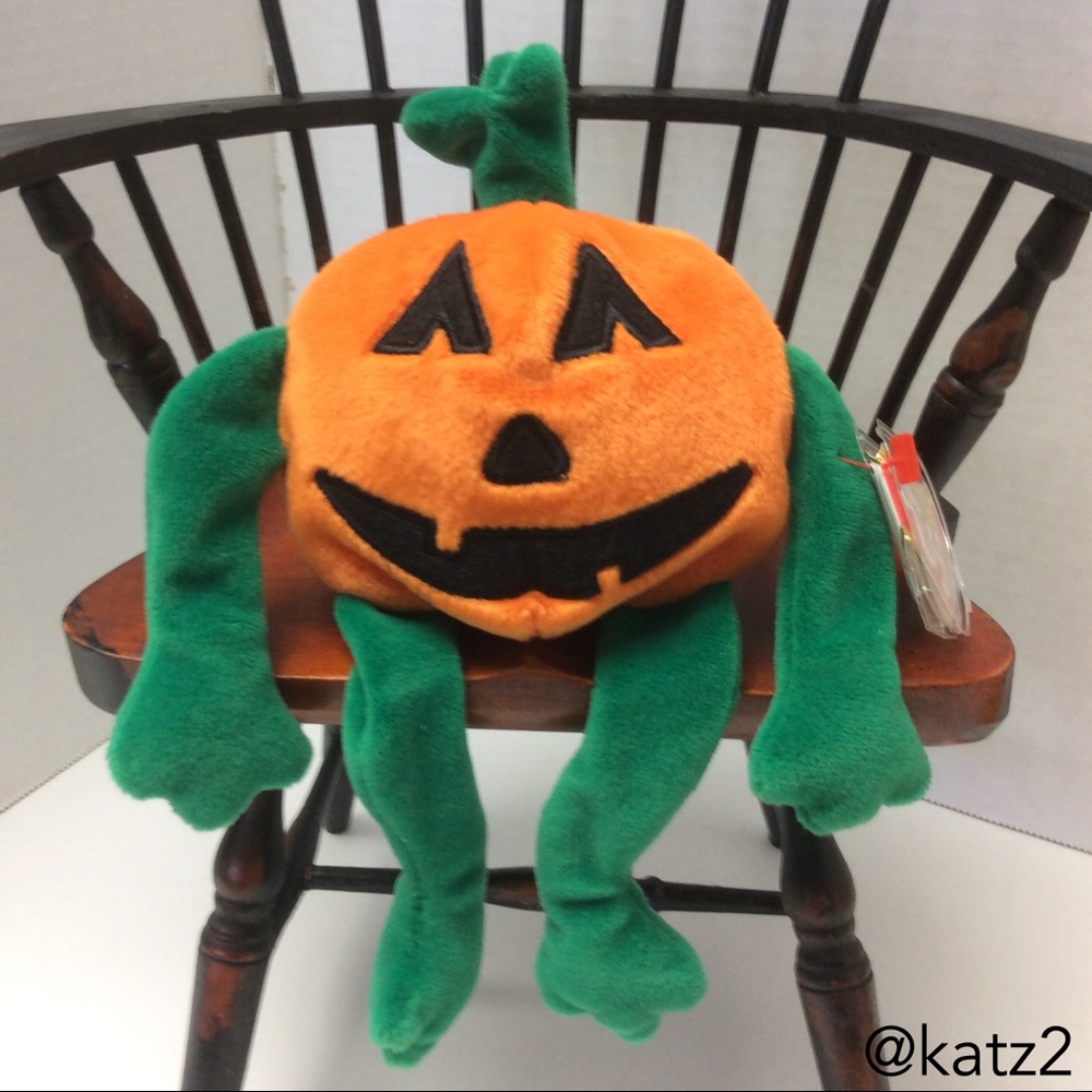 Ty Beanie Baby Retired Pumkin the Pumpkin 1998